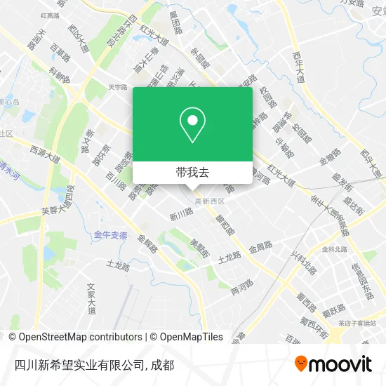 四川新希望实业有限公司地图
