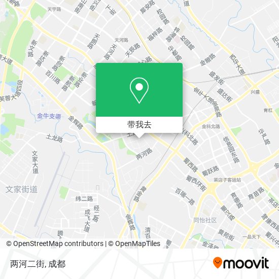 两河二街地图