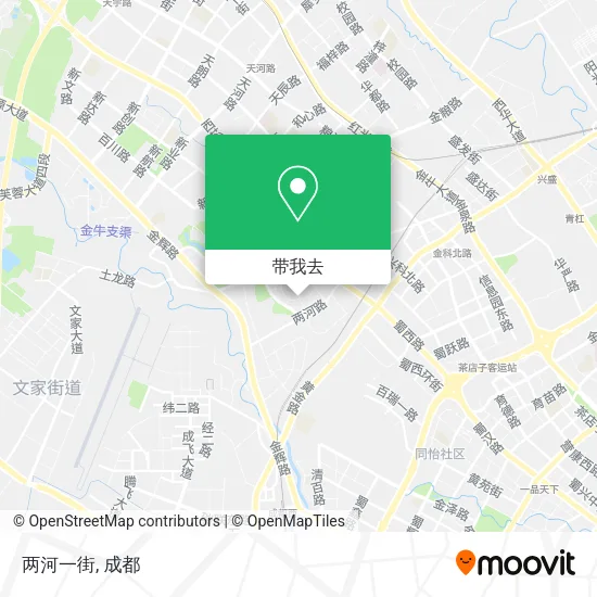 两河一街地图