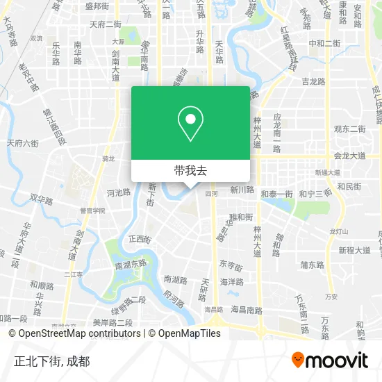 正北下街地图