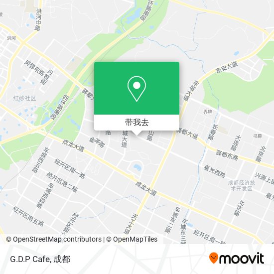 G.D.P Cafe地图