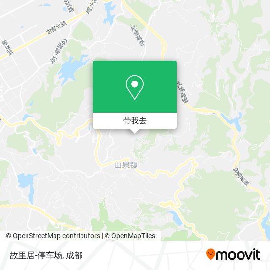 故里居-停车场地图
