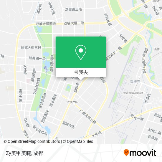 Zy美甲美睫地图