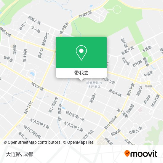 大连路地图
