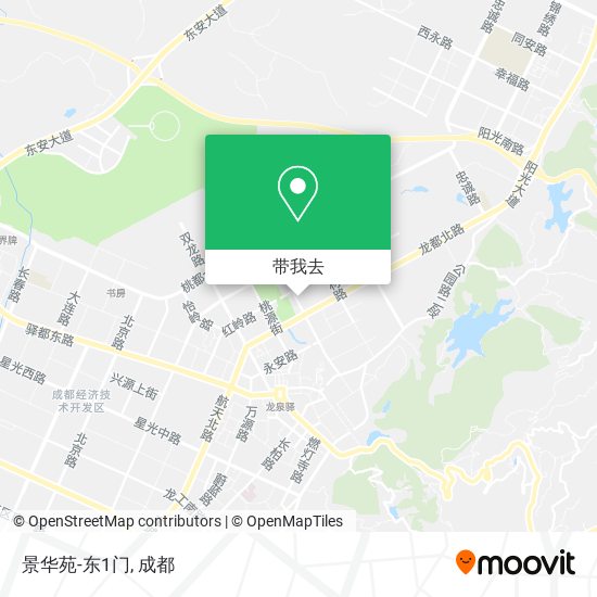 景华苑-东1门地图