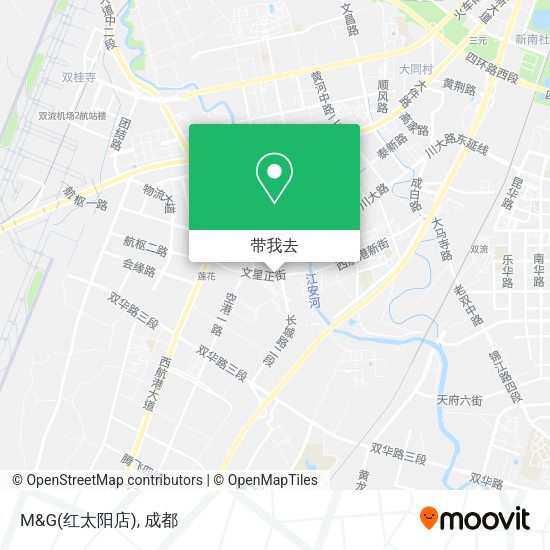 M&G(红太阳店)地图