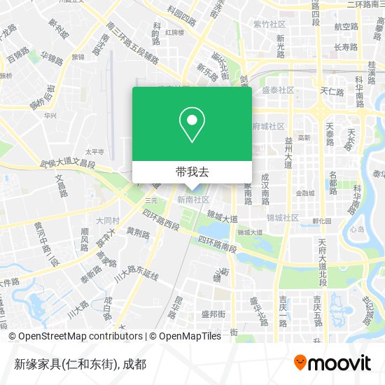 新缘家具(仁和东街)地图