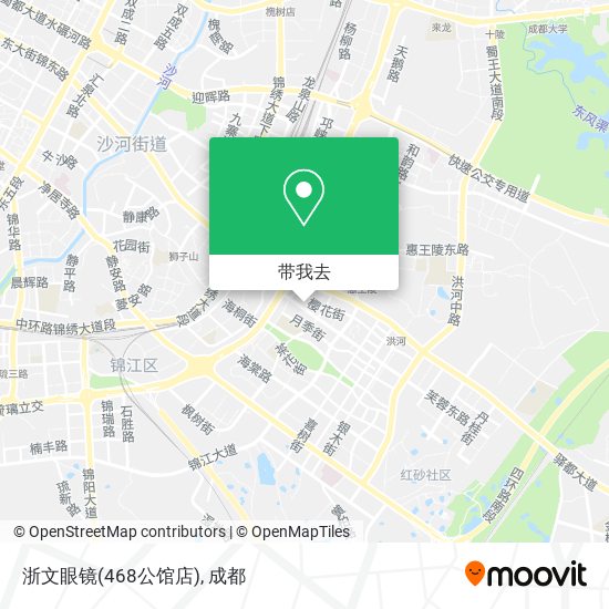 浙文眼镜(468公馆店)地图