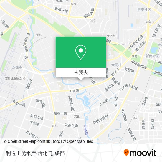 利通上优水岸-西北门地图