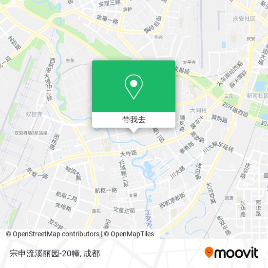 宗申流溪丽园-20幢地图
