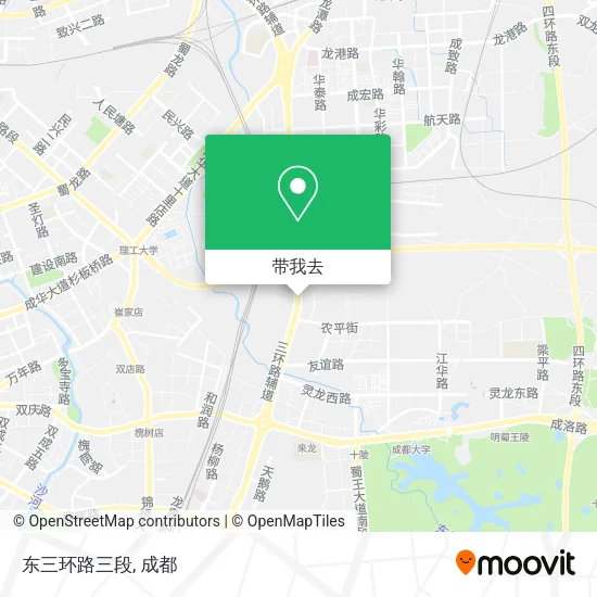 东三环路三段地图
