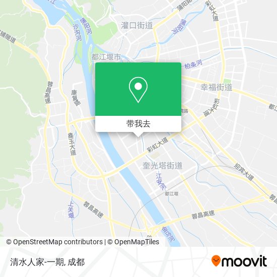 清水人家-一期地图