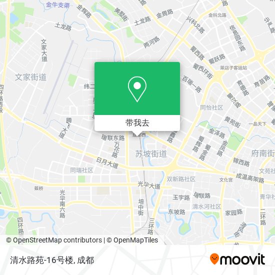 清水路苑-16号楼地图