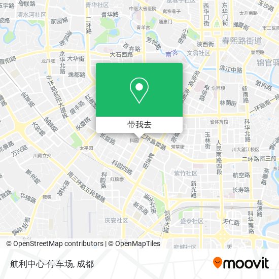 航利中心-停车场地图