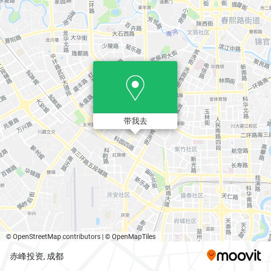 赤峰投资地图
