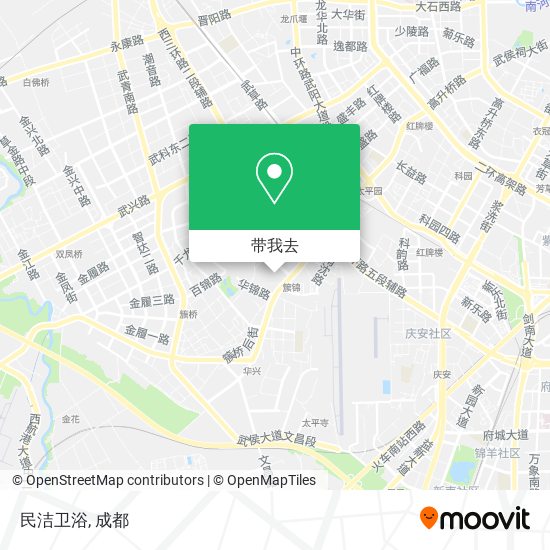 民洁卫浴地图