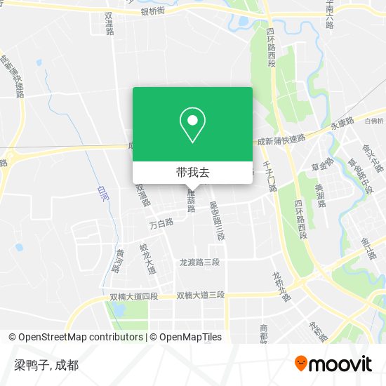 梁鸭子地图