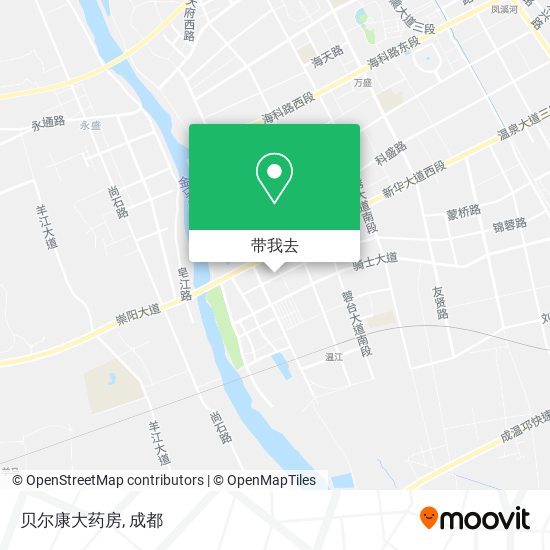 贝尔康大药房地图