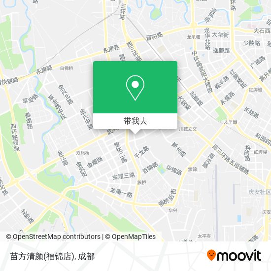 苗方清颜(福锦店)地图