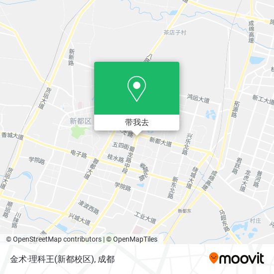 金术·理科王(新都校区)地图