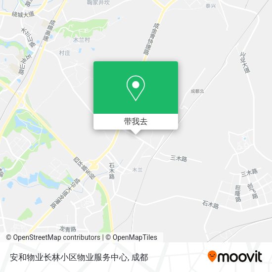 安和物业长林小区物业服务中心地图