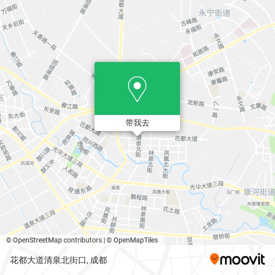 花都大道清泉北街口地图