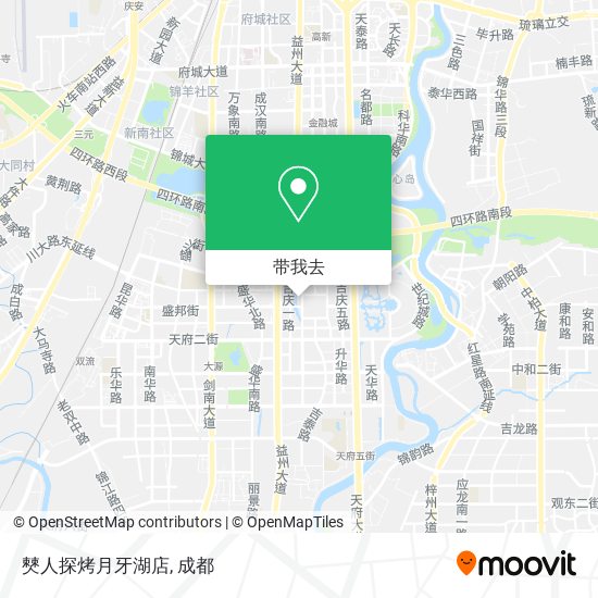 僰人探烤月牙湖店地图