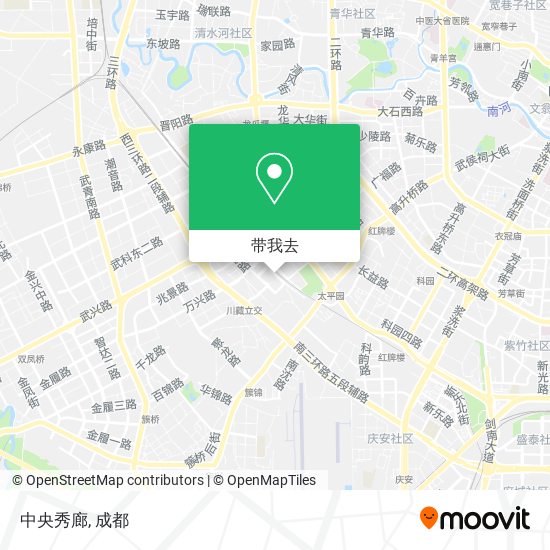 中央秀廊地图