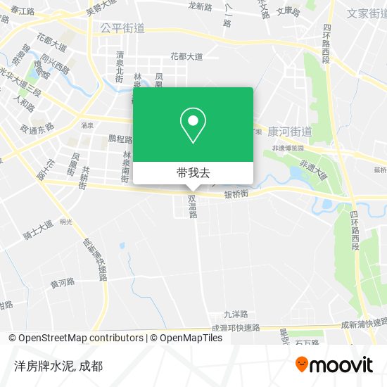 洋房牌水泥地图