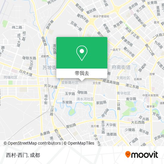 西村-西门地图