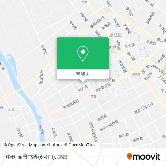 中铁·丽景书香(6号门)地图