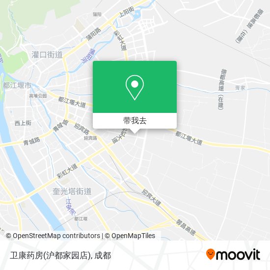 卫康药房(沪都家园店)地图