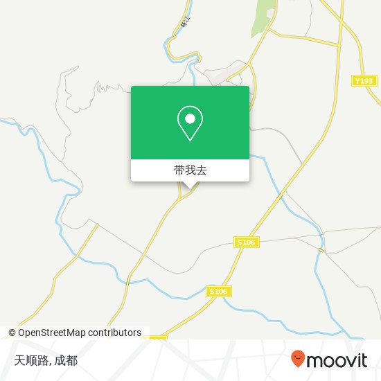 天顺路地图