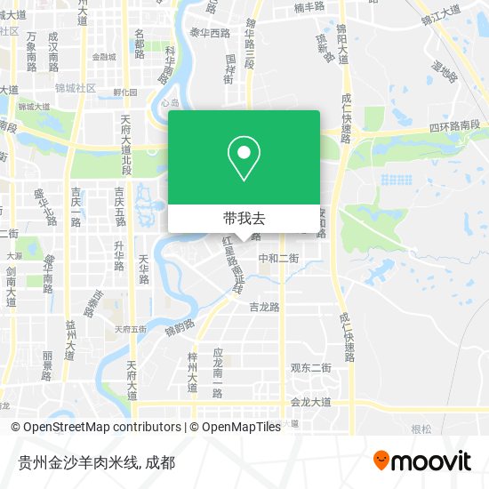 贵州金沙羊肉米线地图