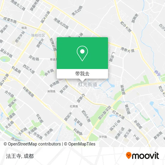 法王寺地图