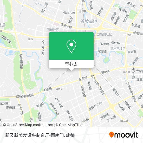 新又新美发设备制造厂-西南门地图
