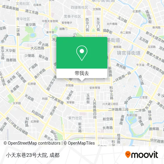 小天东巷23号大院地图