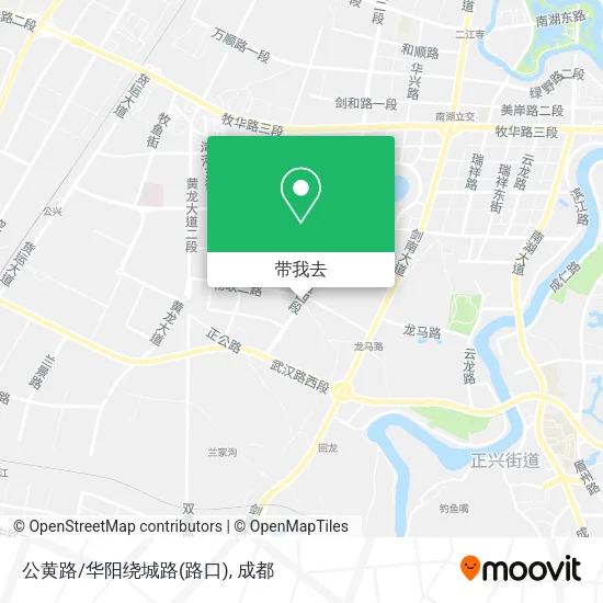 公黄路/华阳绕城路(路口)地图