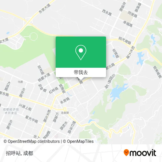 招呼站地图