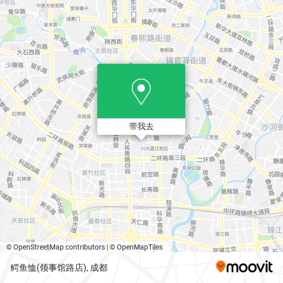 鳄鱼恤(领事馆路店)地图