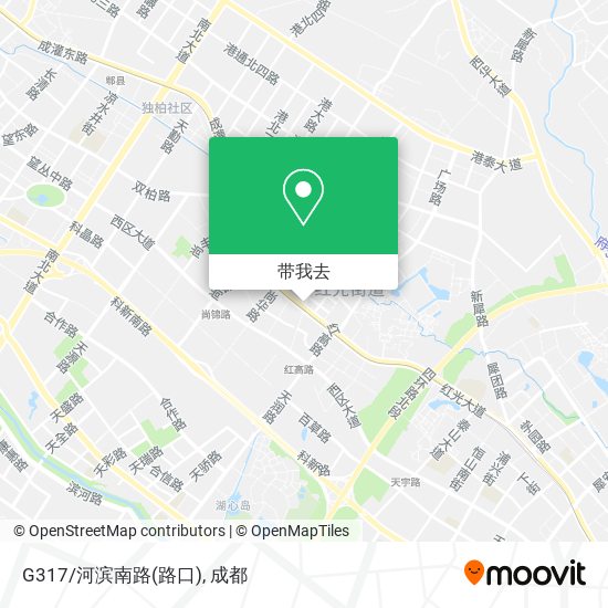 G317/河滨南路(路口)地图