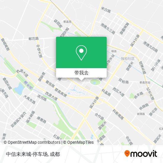 中信未来城-停车场地图