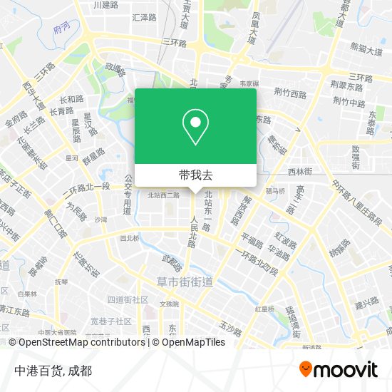 中港百货地图