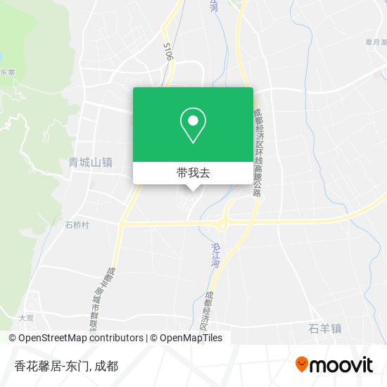 香花馨居-东门地图