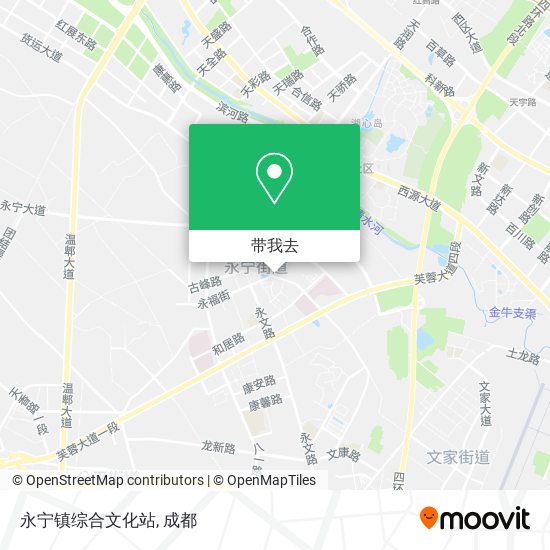 永宁镇综合文化站地图