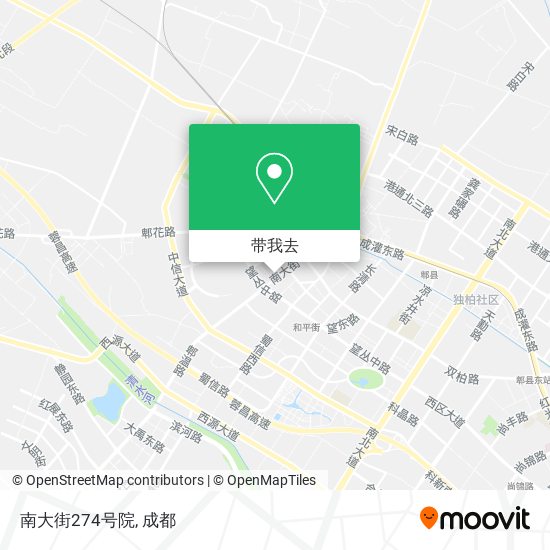 南大街274号院地图