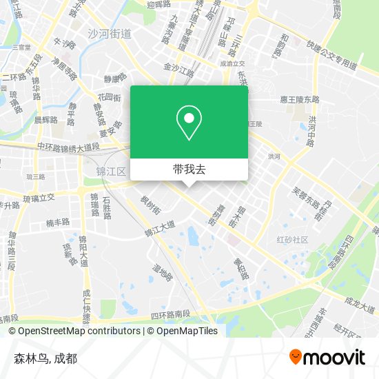 森林鸟地图