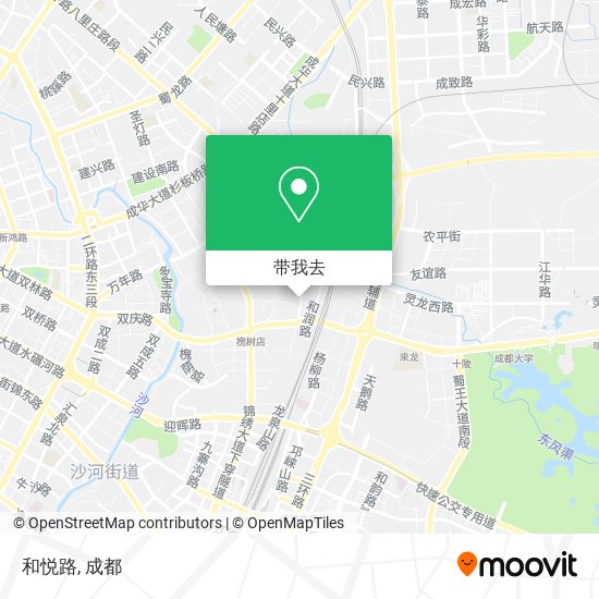 和悦路地图