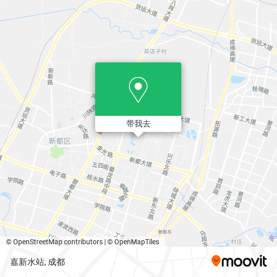 嘉新水站地图
