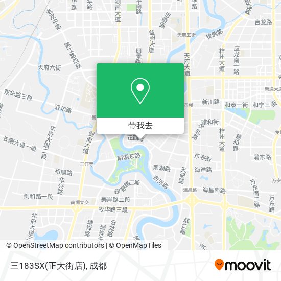 三183SX(正大街店)地图